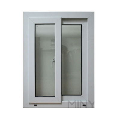 Posição comercial Cores personalizadas Janela deslizante UPVC com sistema de massa de fibra de vidro