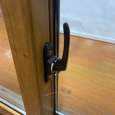 Janela deslizante de UPVC personalizável com padrão de abertura horizontal e seleção de cores