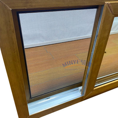 Janela deslizante de UPVC personalizável com padrão de abertura horizontal e seleção de cores