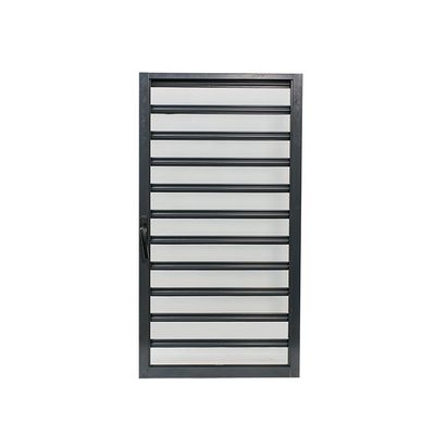 Moderno Design Single Double Tempering Coating Low-E Jalousie Window Frame Alumínio