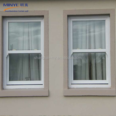 Design de janelas de vidro deslizante de escritório com revestimento de alumínio e hardware chinês superior