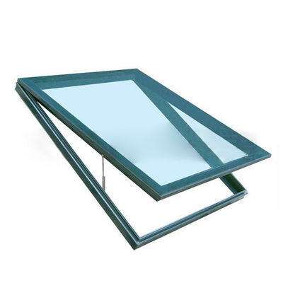 Top hardware chinês de vidro de vidro duplo de alumínio telhado janela superior para apartamento de energia