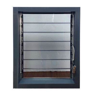 Cortinas de vidro horizontais externas com tamanho personalizado e desempenho duradouro