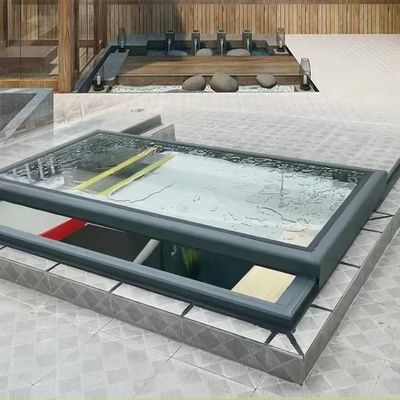 Lâmpadas de abertura vertical de estilo europeu para telhados elétricos e à prova de furacões