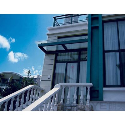 Paredes de cortina de vidro estrutural de fachada ventilada de alumínio para design personalizado de villas