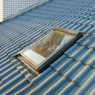 Parede solar de interruptor elétrico e janela de vidro temperado de alumínio à prova d'água
