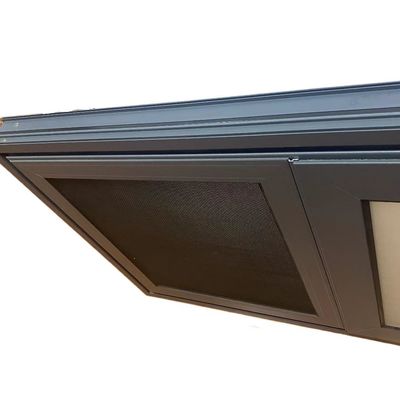 Chaves Acessórios tela de malha de arame elétrico para abertura horizontal Alumínio janela deslizante