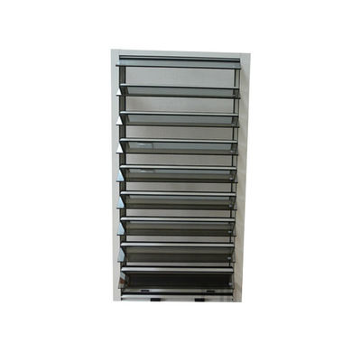 Moderno Design Powder Coating Alumínio Perfil Manual Abrir Janela de Janela de Plantas de Vidro congelado