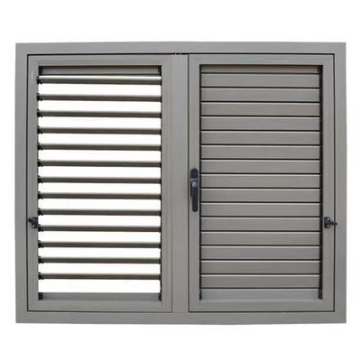 Louver Handle Cranking Shutter com estrutura de liga de alumínio e cores personalizadas
