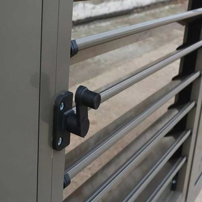 Louver Handle Cranking Shutter com estrutura de liga de alumínio e cores personalizadas