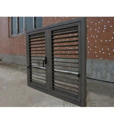 Louver Handle Cranking Shutter com estrutura de liga de alumínio e cores personalizadas