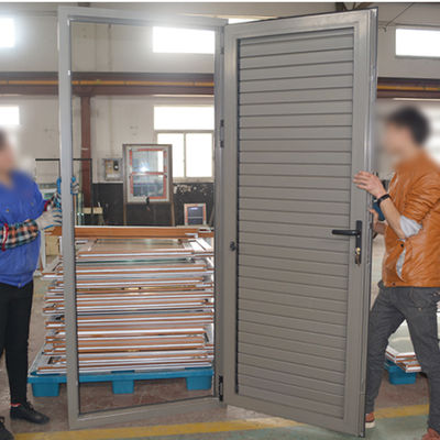 Fecho de porta de liga de alumínio de ventilação melhorada com ajuste manual ou elétrico