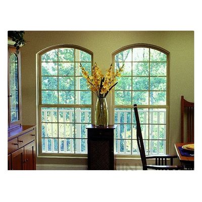 1.4mm Espessura do perfil Arco Top Design Banheiro Vertical Sliding Aluminum Window OEM