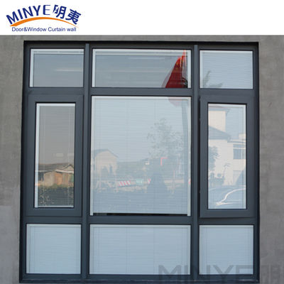 Estilo de Design de Faixa de Borracha EPDM Moderno Alumínio Frame Casement Janela Janela de Imagem