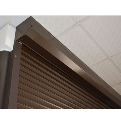 Superfície finalizada Portas de garagem de design japonês com liga de alumínio 6063-T5