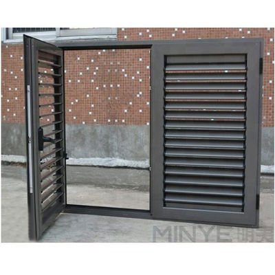 Hospital Isolamento acústico Alumínio de liga horizontal Louver móvel Obturador Qualquer cor