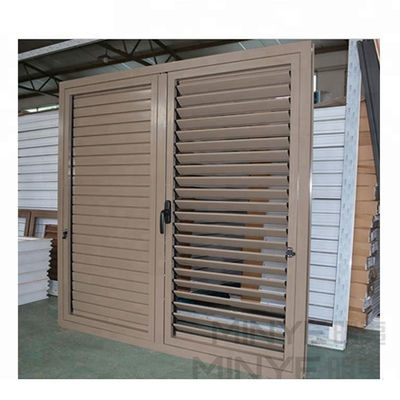 Hospital Isolamento acústico Alumínio de liga horizontal Louver móvel Obturador Qualquer cor