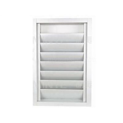 Moderno Design Alumínio Ligação Louvre Quadro para Popular Estilo Louver Breezeway Interior