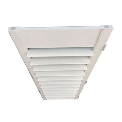 Moderno Design Alumínio Ligação Louvre Quadro para Popular Estilo Louver Breezeway Interior