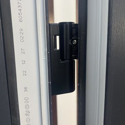 Portas de revestimento francês de vidro laminado de PVC de alta durabilidade para exterior e interior