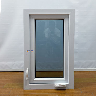 Tamanho personalizado janelas de PVC branco Upvc vidro duplo Swing Pvc Casement Janela para o seu
