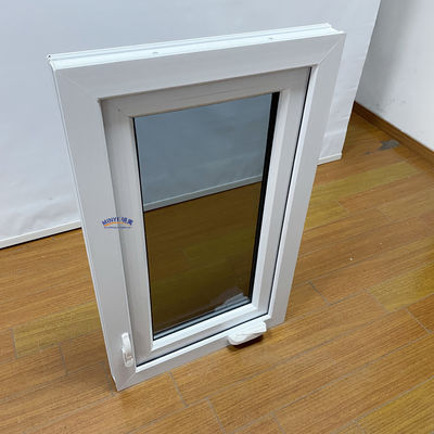 Tamanho personalizado janelas de PVC branco Upvc vidro duplo Swing Pvc Casement Janela para o seu
