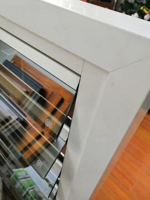 Janela de persiana de alumínio para estética e ventilação em cores personalizadas