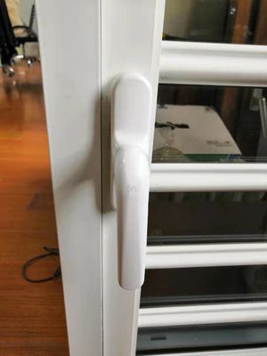 Janela de persiana de alumínio para estética e ventilação em cores personalizadas