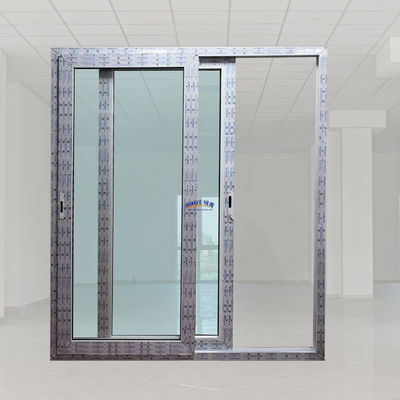 Porta deslizante de vidro UPVC impermeável e resistente ao vento para estilo de design do sudoeste
