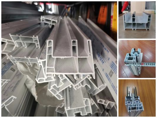 Porta deslizante de vidro UPVC impermeável e resistente ao vento para estilo de design do sudoeste