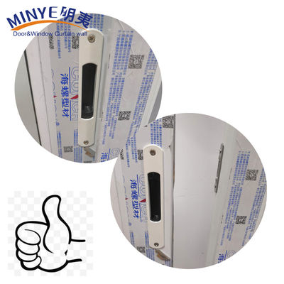 Porta deslizante de vidro UPVC impermeável e resistente ao vento para estilo de design do sudoeste