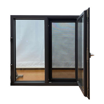 Proteja sua casa com o Design de Segurança de Janela de Alumínio do Sistema Padrão Japonês