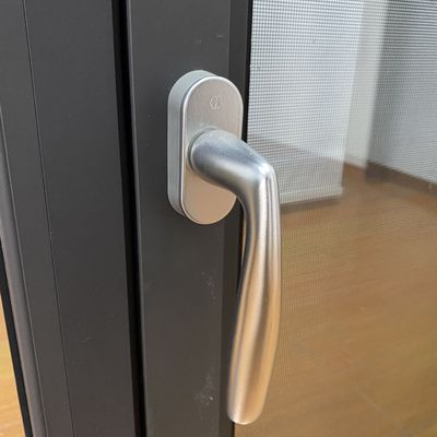Proteja sua casa com o Design de Segurança de Janela de Alumínio do Sistema Padrão Japonês