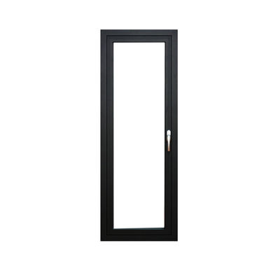 Porta de engrenagem de vidro de entrada frontal com hardware chinês e liga de alumínio