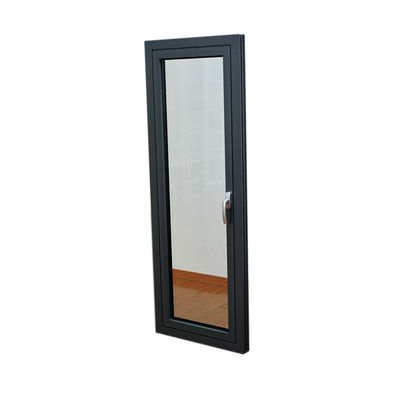 Porta de engrenagem de vidro de entrada frontal com hardware chinês e liga de alumínio
