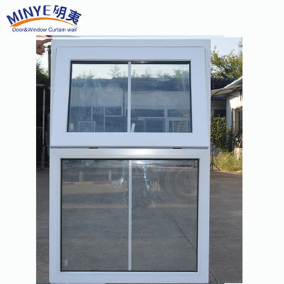 Quadro de UPVC e estilo de design moderno Janela de telhado de vidro temperado duplo em cor branca