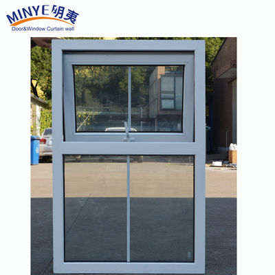 Quadro de UPVC e estilo de design moderno Janela de telhado de vidro temperado duplo em cor branca