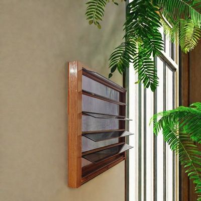 Cores personalizadas de vidro de alumínio Janela de persiana hardware chinês superior para casas modernas