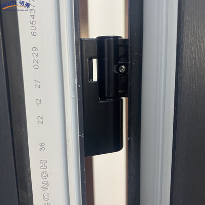 Estilo de Design Moderno Válvula de Porta UPVC Vertical para Villa Feita de Alumínio