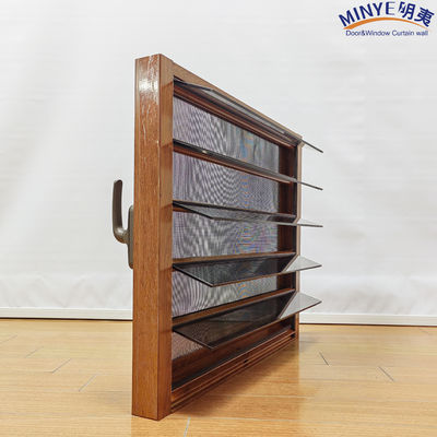 Cores personalizadas de vidro de alumínio Janela de persiana hardware chinês superior para casas modernas