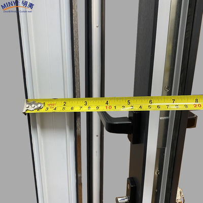 Estilo de Design Moderno Válvula de Porta UPVC Vertical para Villa Feita de Alumínio