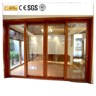 Porta de vidro de alumínio comercial com design de trilho baixo e especificação de vidro de 5 mm a 12 mm