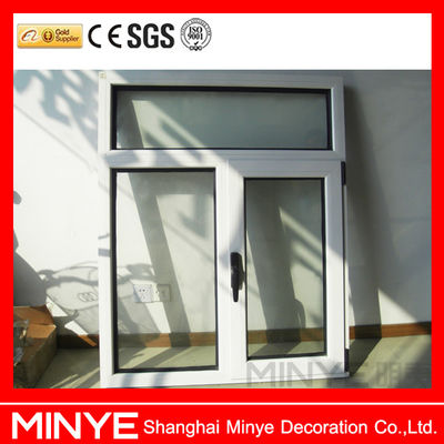 1.4mm hardware chinês ou alemão Alumínio banheiro janelas para vidro Toilet Window