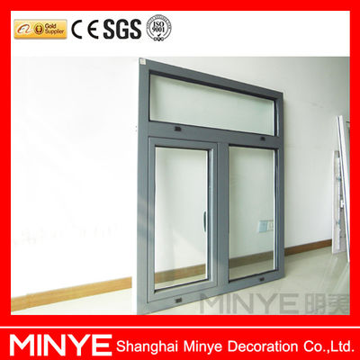 1.4mm hardware chinês ou alemão Alumínio banheiro janelas para vidro Toilet Window