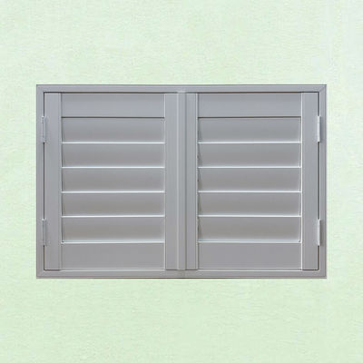 Ventilação de ar Janela de persiana de vinil A escolha definitiva para a ventilação de armazém