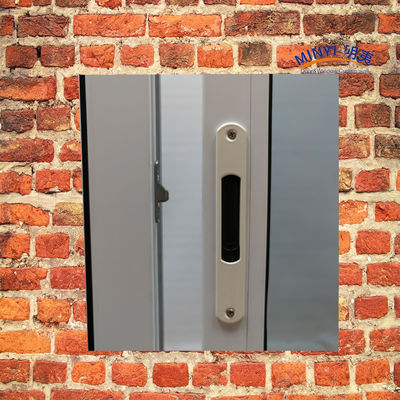 Janela deslizante de UPVC moderna com vidro de baixa E dupla cor e hardware alemão