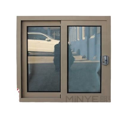 Moderno Design Furacão Impacto Alumínio Quadro Exterior Janela Deslizante para Residencial