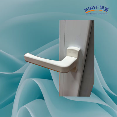 Kin Long chinês hardware superior PVC inclinação e virar janela com vidro temperado duplo