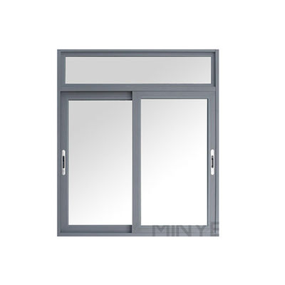 Estilo de design pós-moderno Janela de vidro de sombra de sol com perfil de alumínio 6063-T5