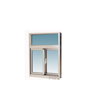 Estilo de design pós-moderno Janela de vidro de sombra de sol com perfil de alumínio 6063-T5